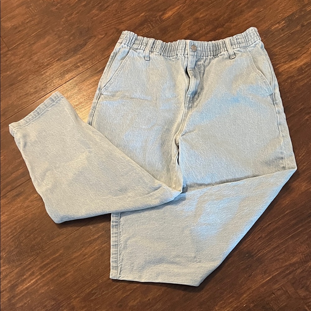 NWOT Madewell Women’s Relaxed Light Blue Jeans